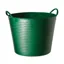  Red Gorilla/Tubtrug Small Gorilla Tub 14L Green